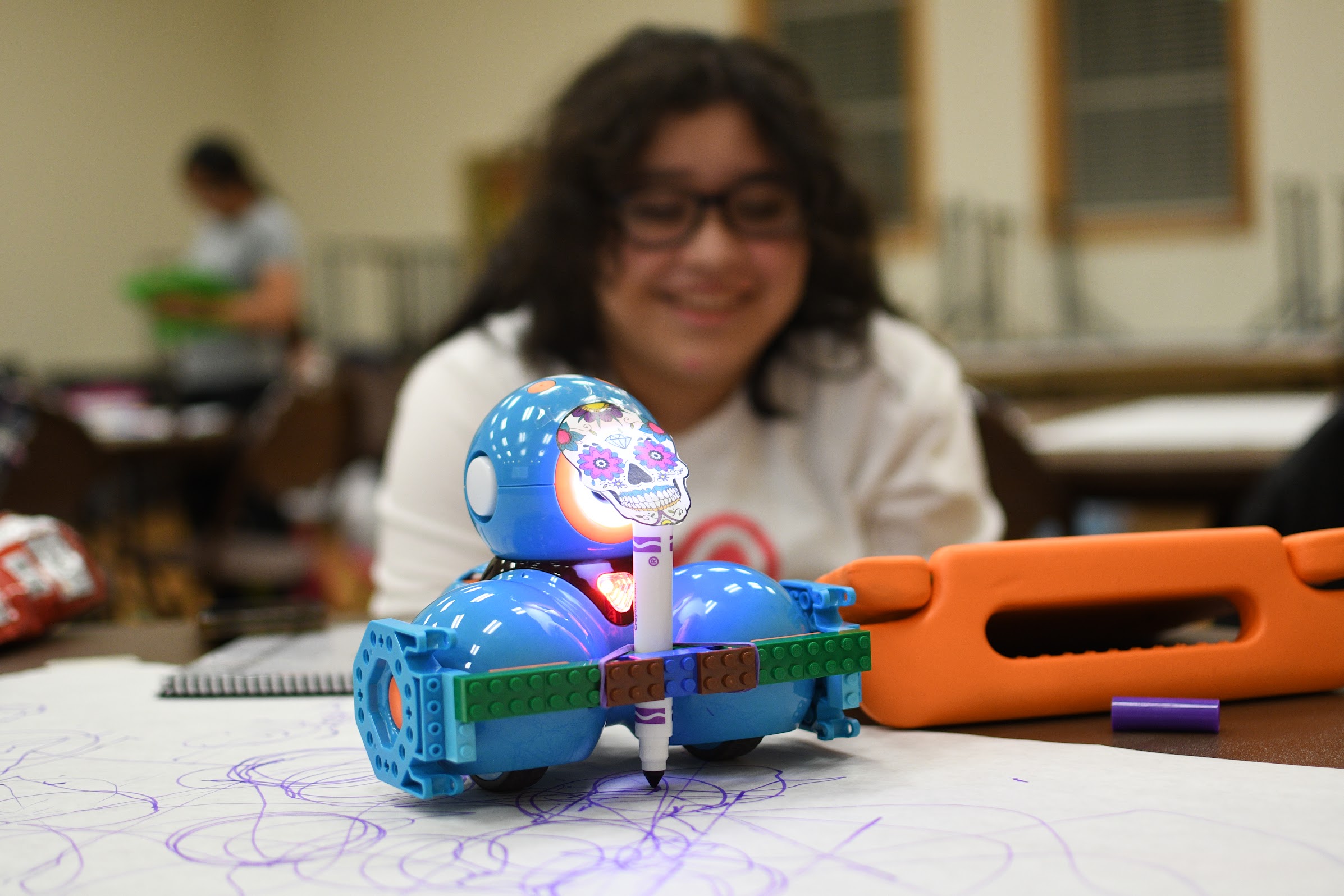 Ella Rises youth admires completed project